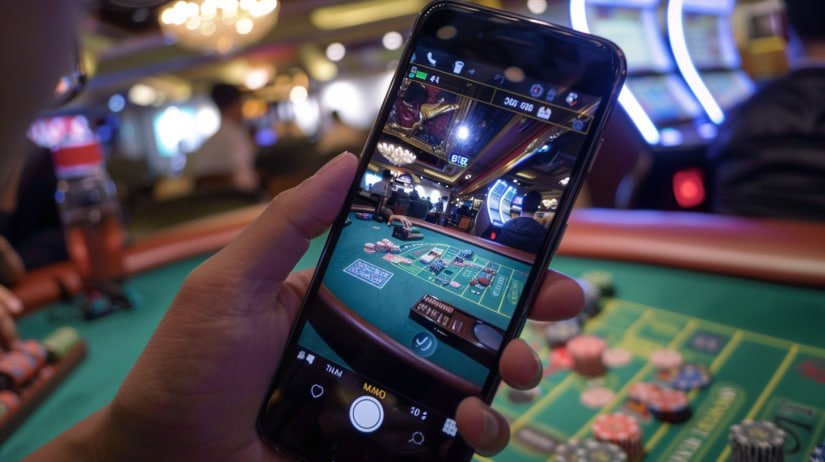 Filipino player enjoying mobile sports and casino entertainment on 9275
